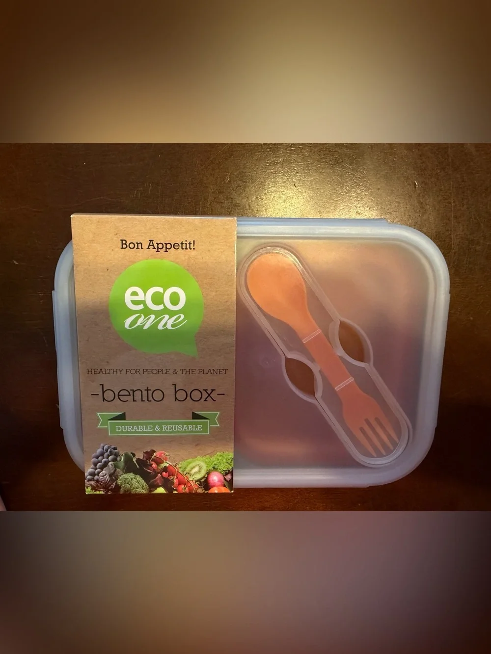 *Lot of 3* Bento Box Lunch Container - Yellow, Green, Pink